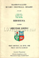 British & Irish Lions South Africa Tour 1968